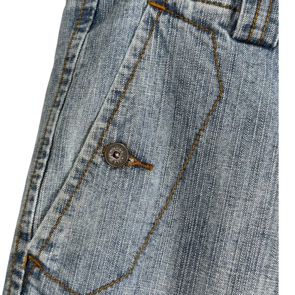 Vintage Girbaud Marithé & François Denim Cargo Shorts Streetwear M+Fg Accent 34" - Picture 9 of 11